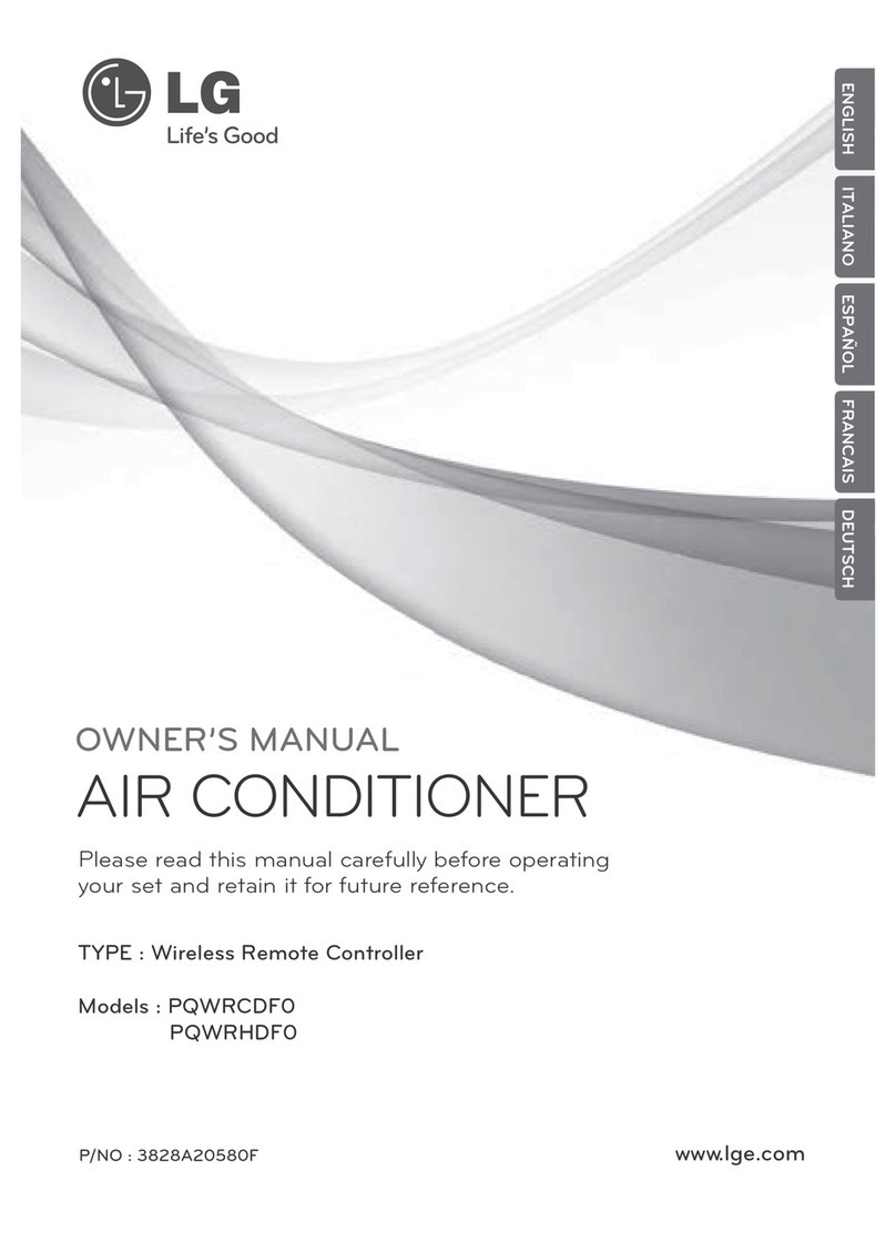 LG PQWRCDF0 User manual