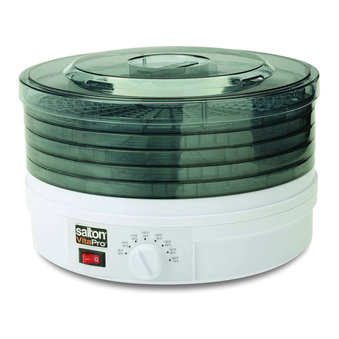 Salton VitaPro DH1454 User manual Salton VitaPro DH1454 User manual