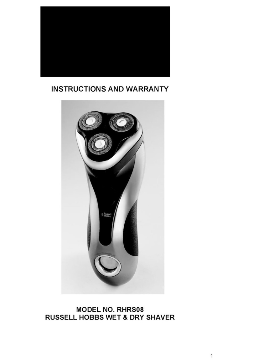 Russell Hobbs RHRS08 Installation guide