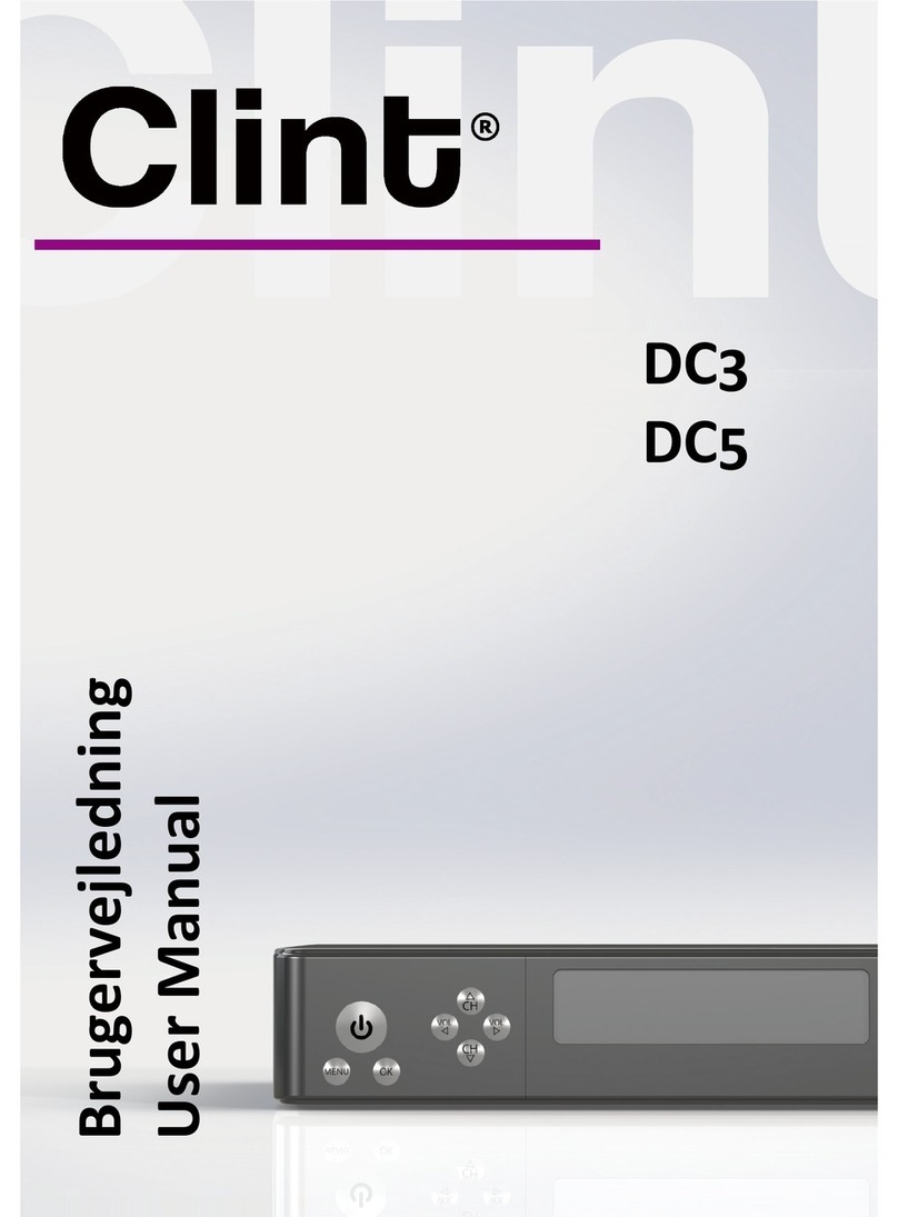 Clint DC3 user manual