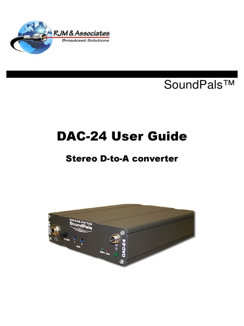 RJM SoundPals DAC-24 user guide