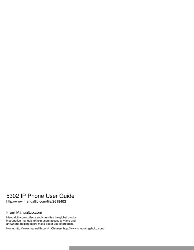 Mitel 5302 User manual