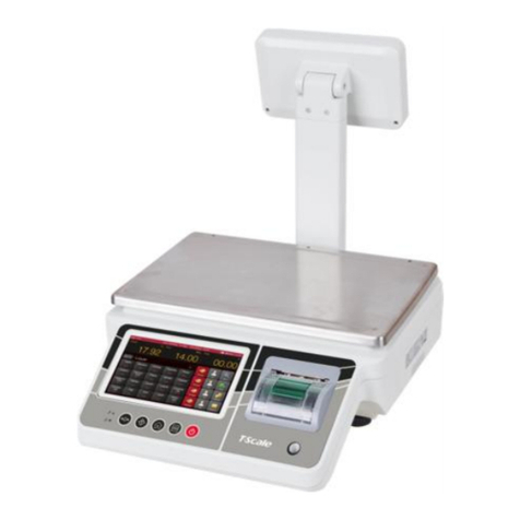 TScale T-Touch VX7-11 User manual