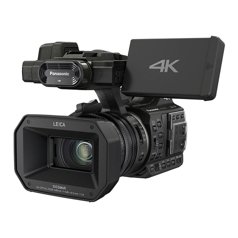 Panasonic HC-X1000 User manual Panasonic HC-X1000 User manual