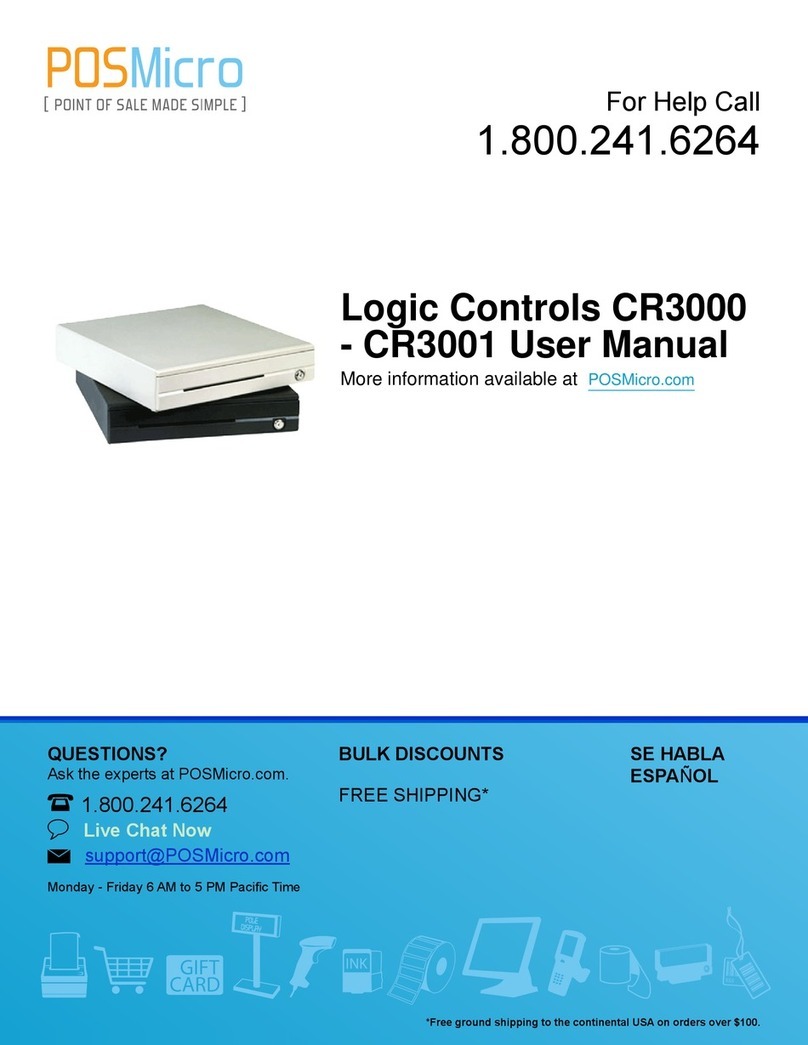 POSMicro CR3001 user manual