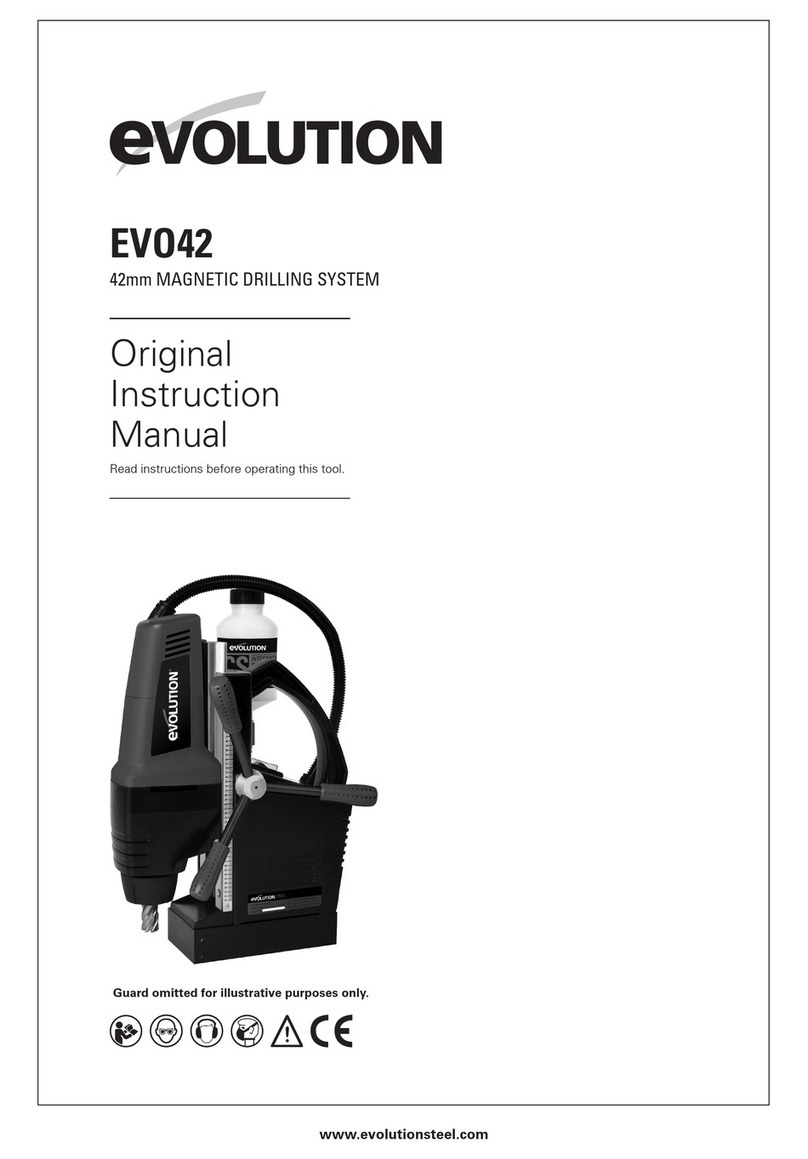 Evolution EVO42 Original instruction manual