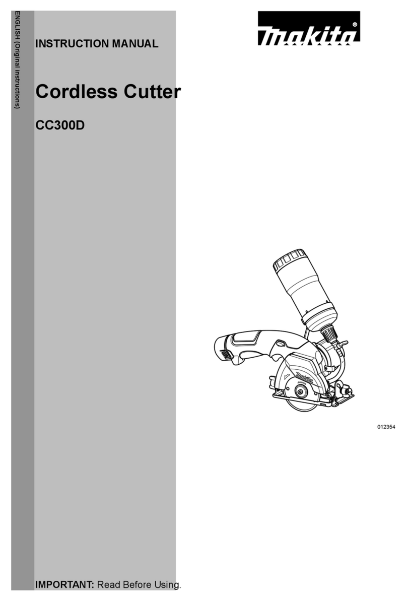Makita CC300D User manual Makita CC300D User manual