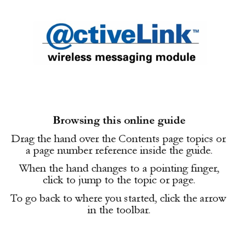 Glenayre @ctiveLink User guide and technical information