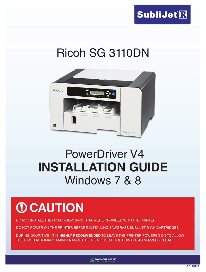 Ricoh Aficio SG 3110DN User manual
