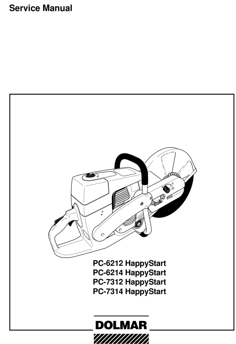 Dolmar PC-6212 HappyStart Service manual