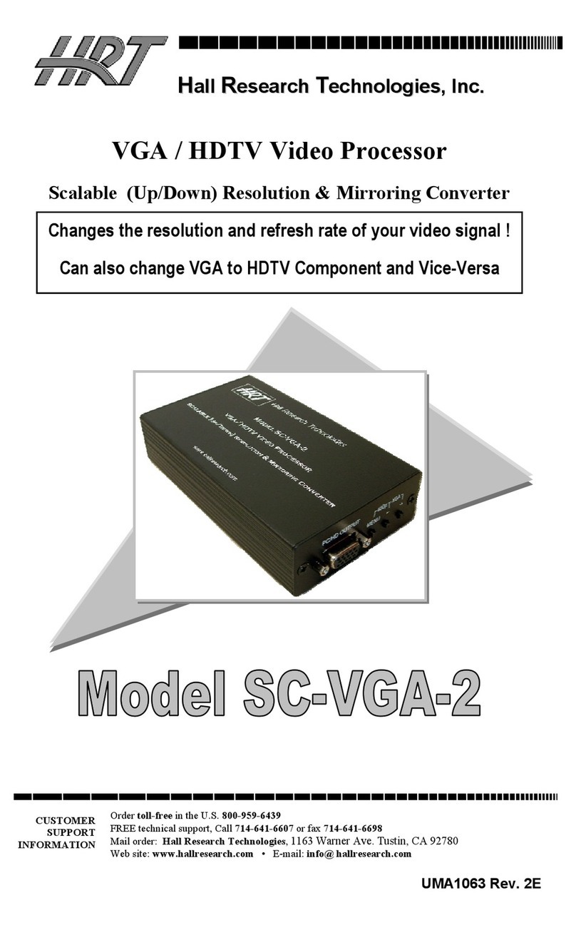 HRT SC-VGA-2 user manual