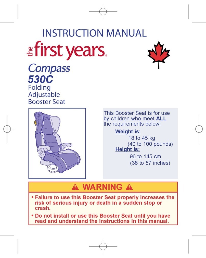 The First Years Compass 530C instruction manual