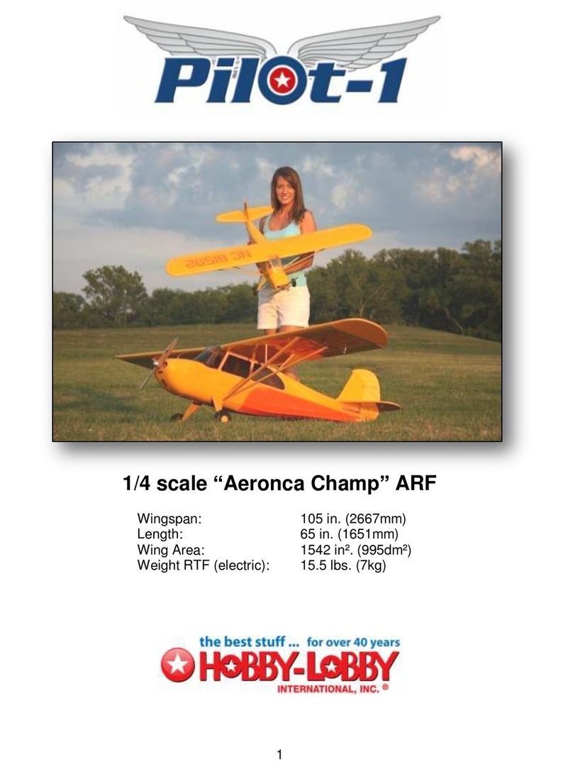 Pilot-1 Aeronca Champ Assembly instructions & owner's manual