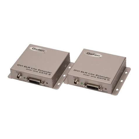 Gefen EXT-DVI-1CAT5-ELR user manual