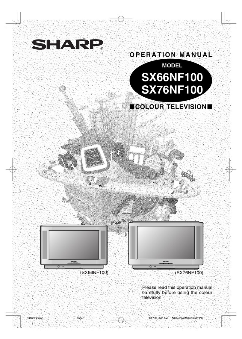 Sharp SX66NF100 User manual Sharp SX66NF100 User manual