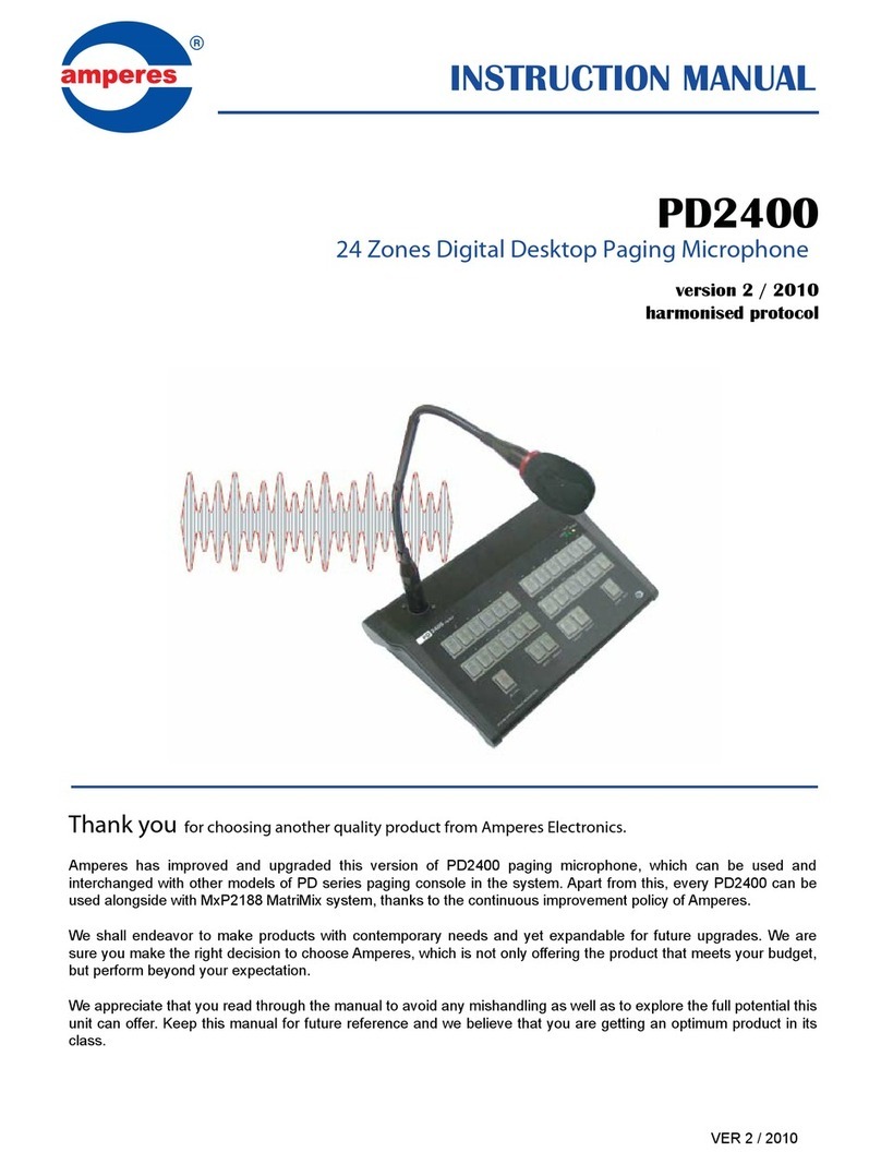 Amperes PD2400 instruction manual