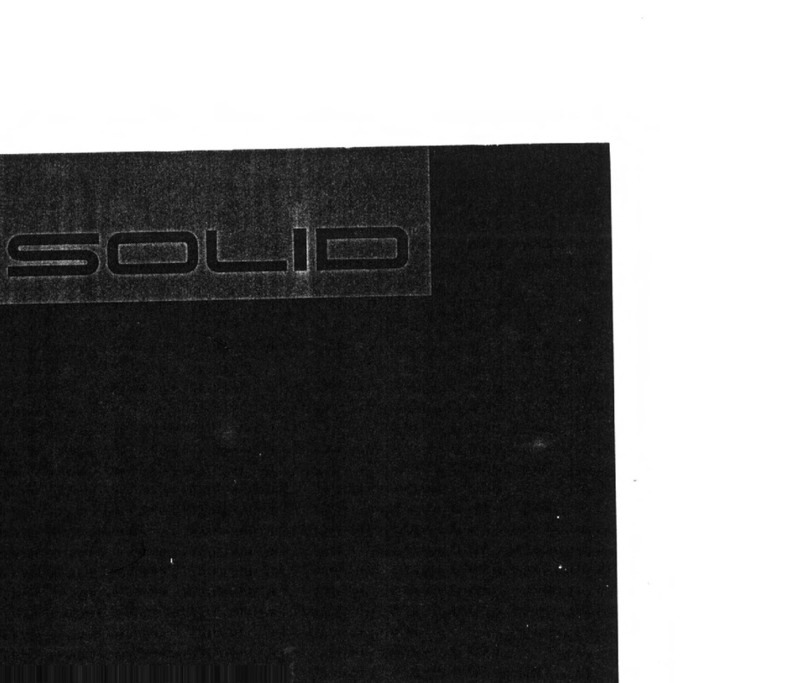 Rock SOLID Sound SOLID manual