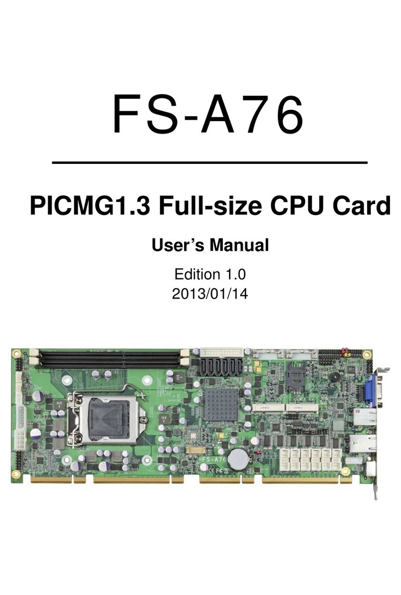 Industrial Computers FS-A76 user manual