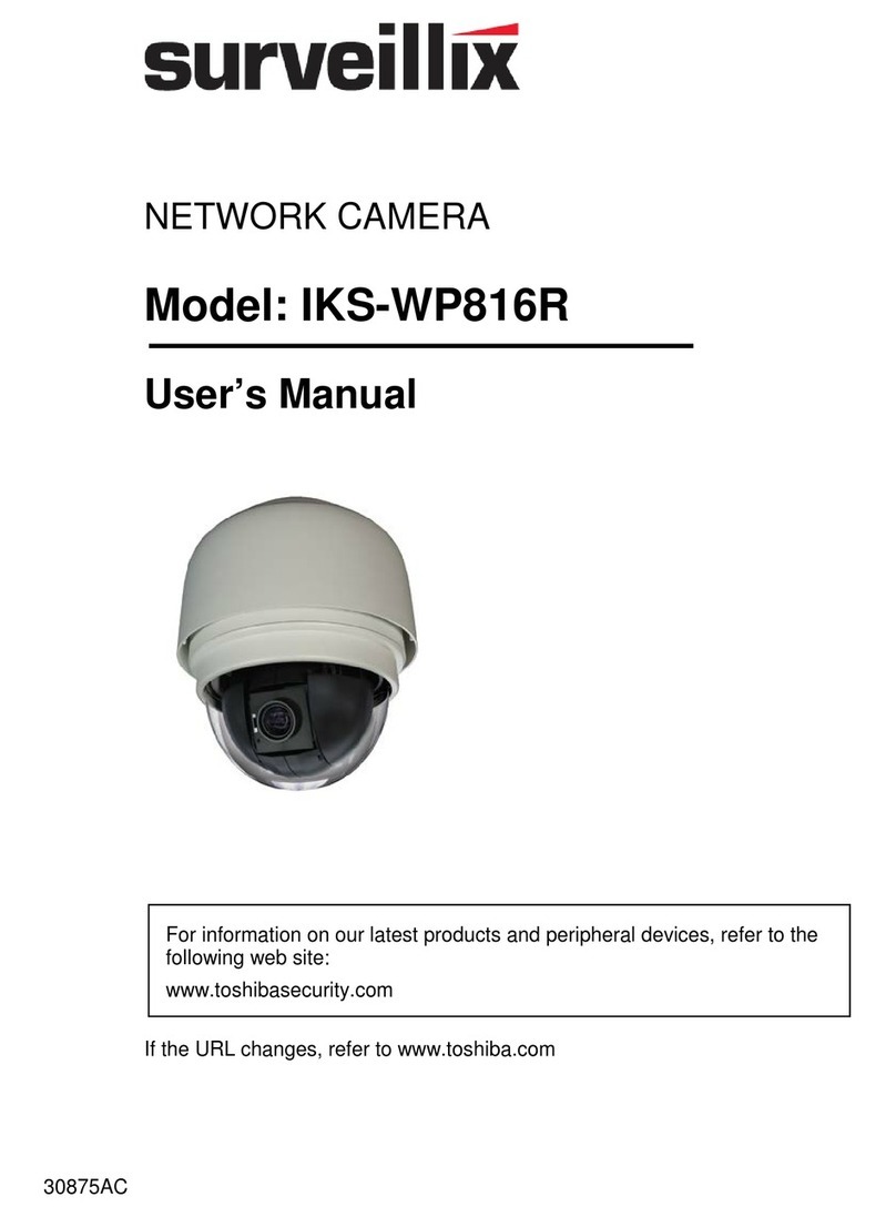 Toshiba Surveillix IKS-WP816R user manual