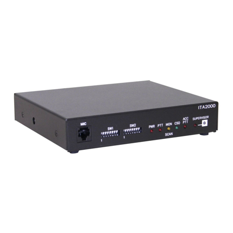 GAI-Tronics ITA2000A Series User and installation manual