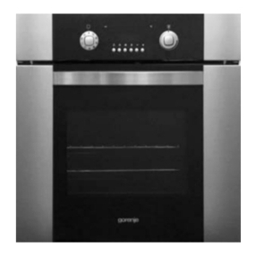 Gorenje BP8990E User manual
