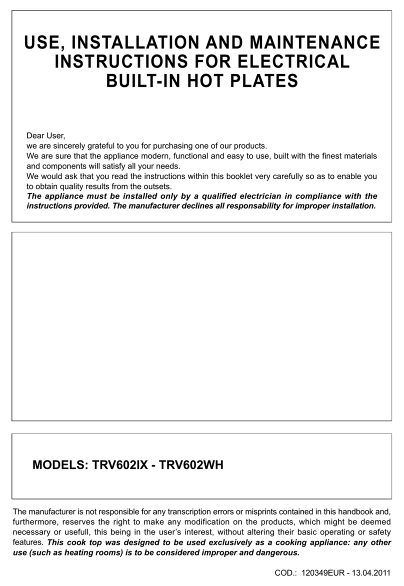 Trieste TRV602IX Technical manual