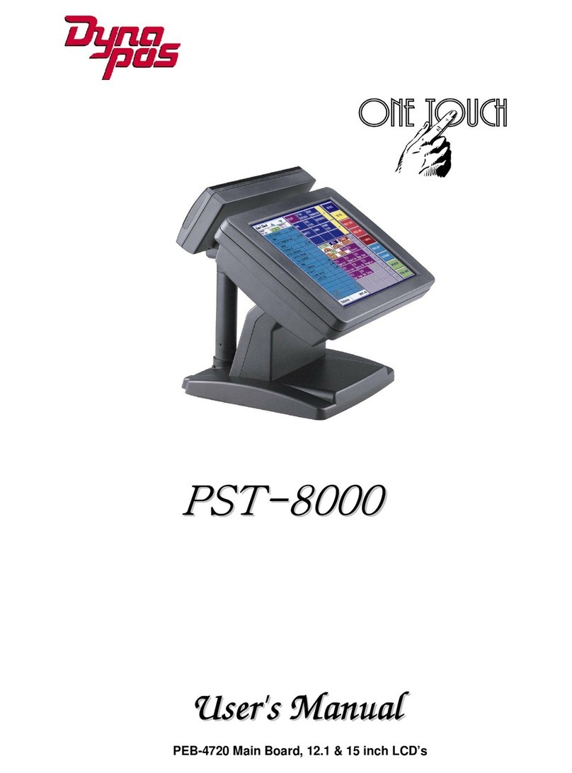 Dynapos PST-8000 user manual