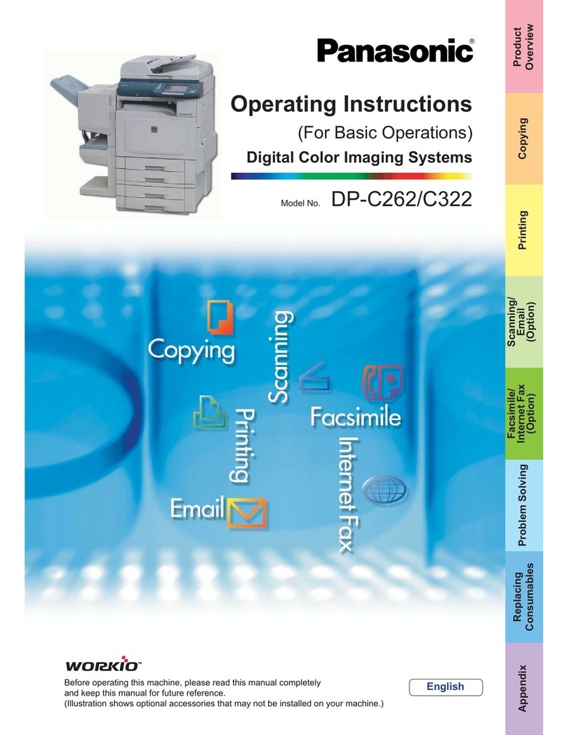 Panasonic Workio DP-C262 User manual
