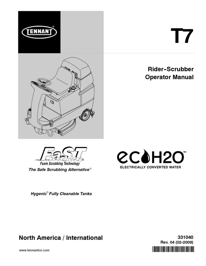 Tennant T7 User manual