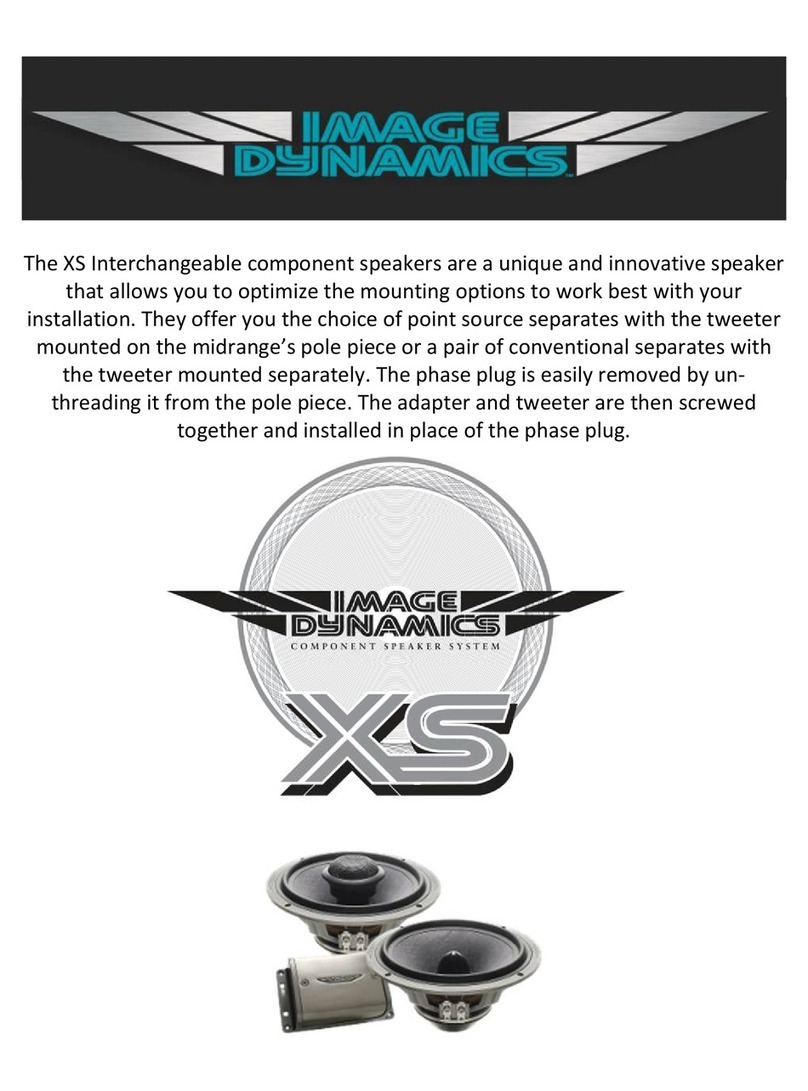 Image Dynamics USA XS user manual