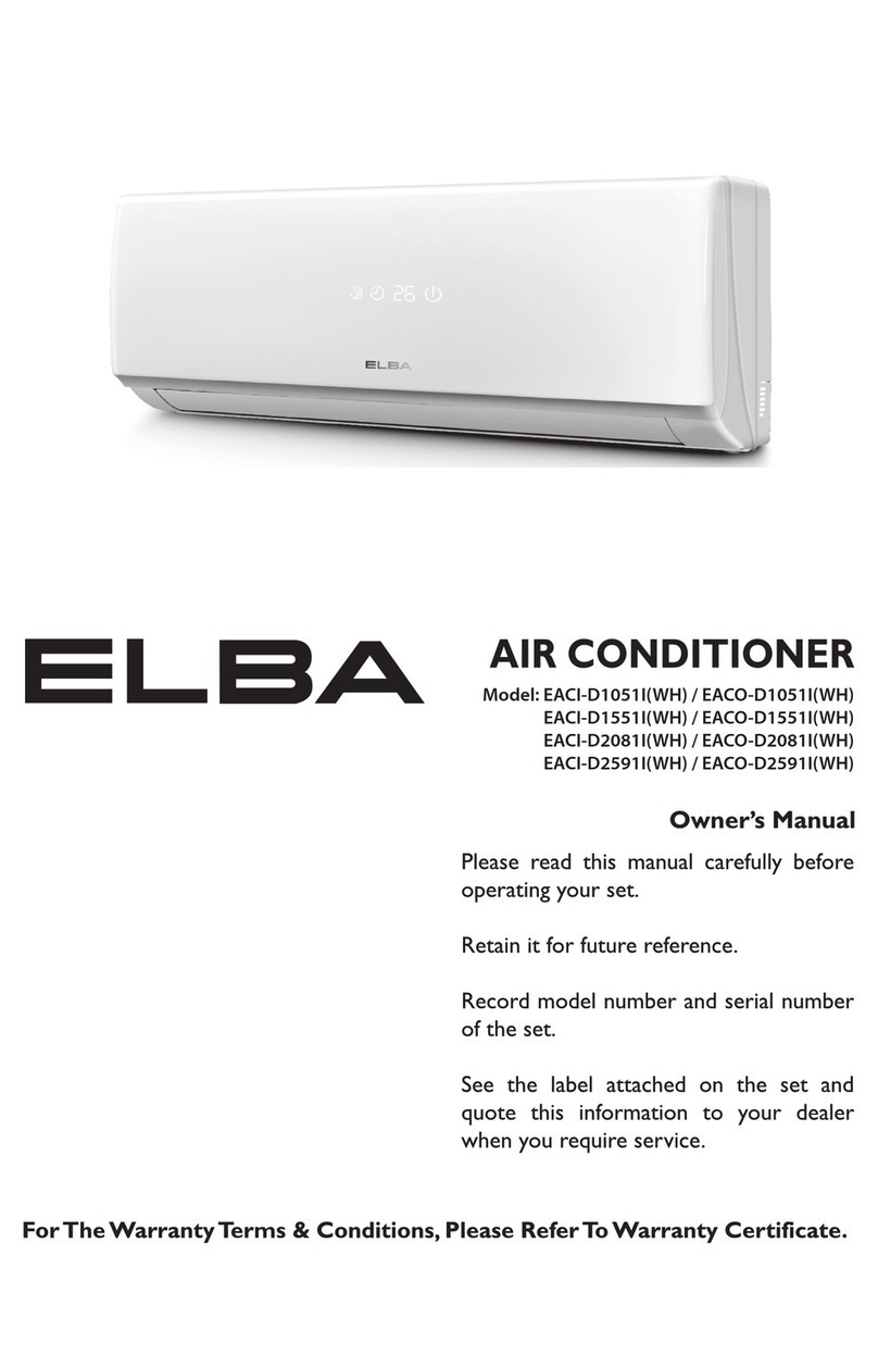 Elba EACI-D1051I(WH) owner's manual