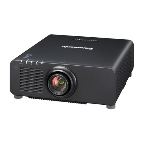 Panasonic PT-RZ670 series operating instructions