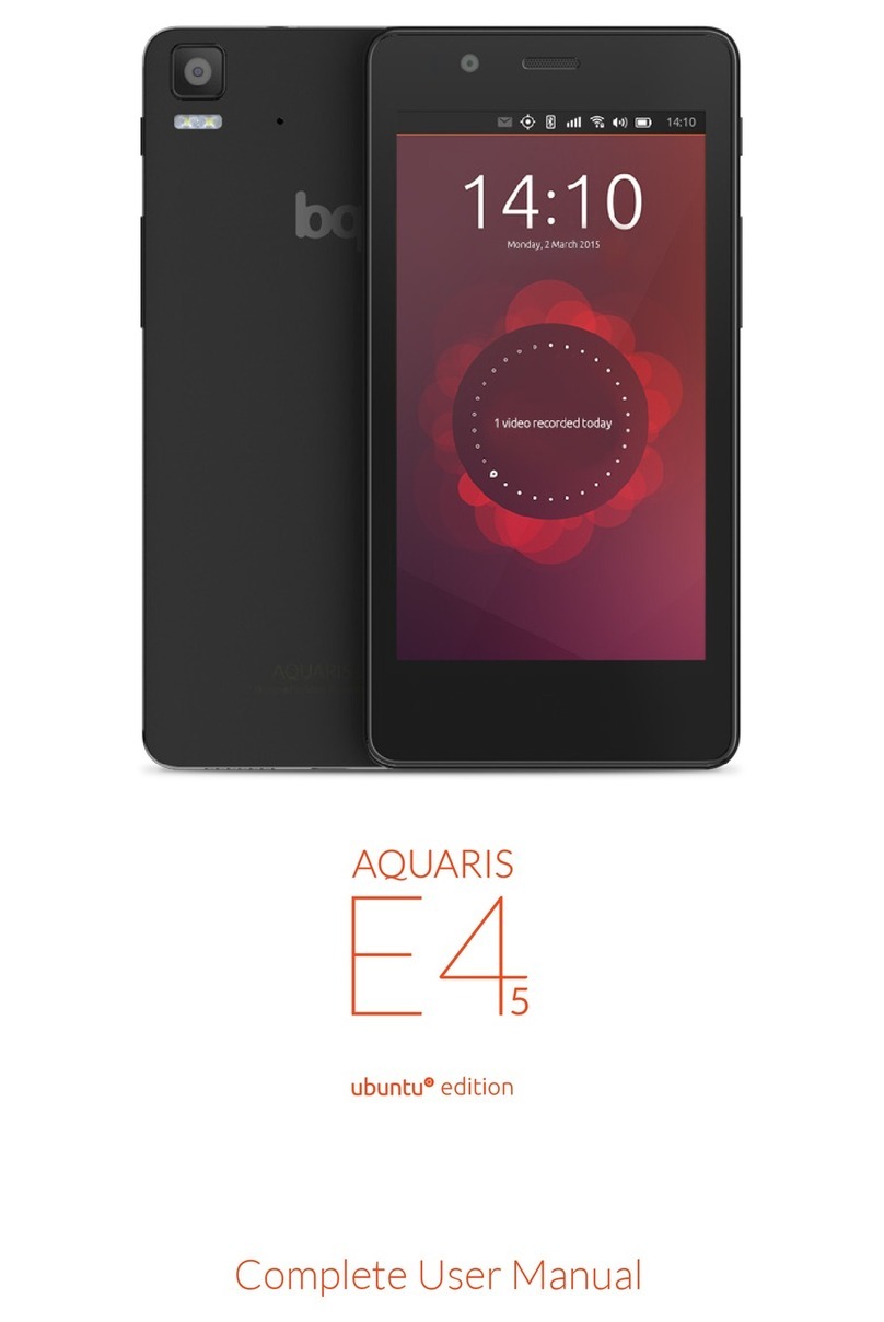 bq Aquaris E4.5 Complete user's manual