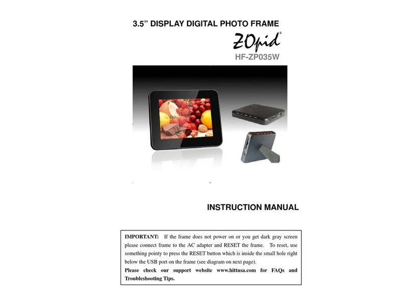 ZOpid HF-ZP035W instruction manual