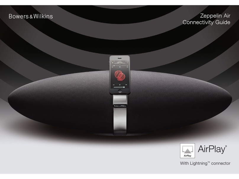 Bowers & Wilkins Zeppelin Air Connectivity guide