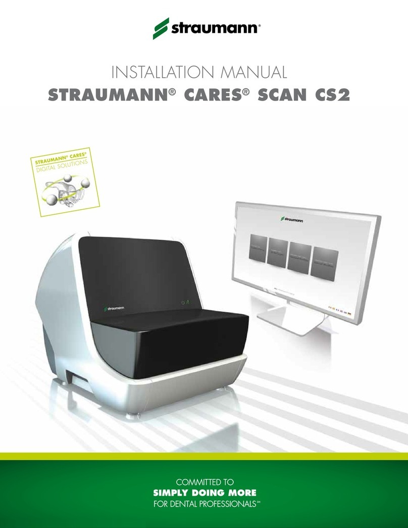Straumann CARES Scan CS2 installation manual