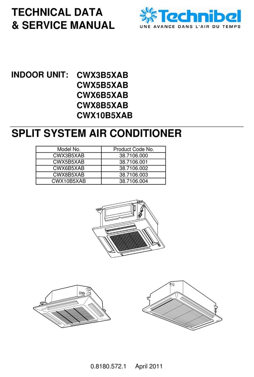 Technibel CWX3B5XAB Manual