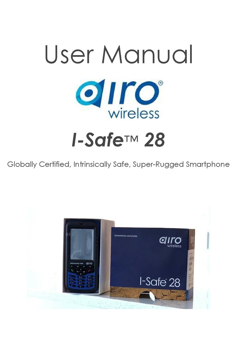 Airo I-Safe 28 User manual