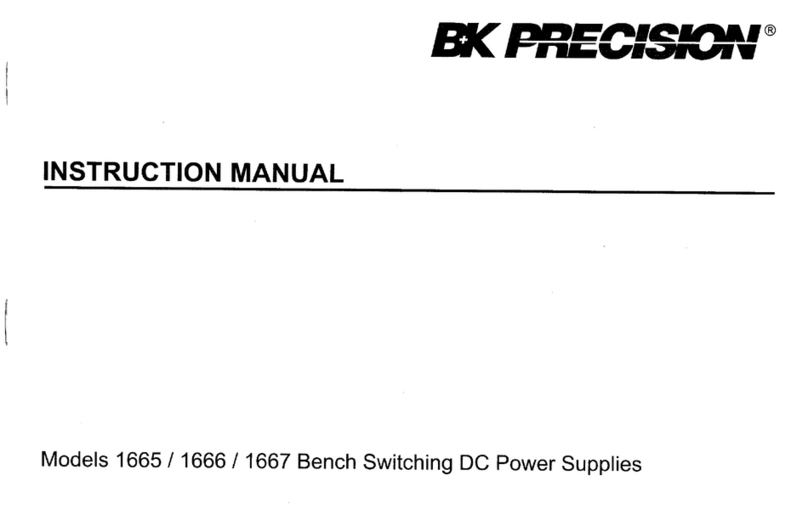 B+K precision 1665 User manual