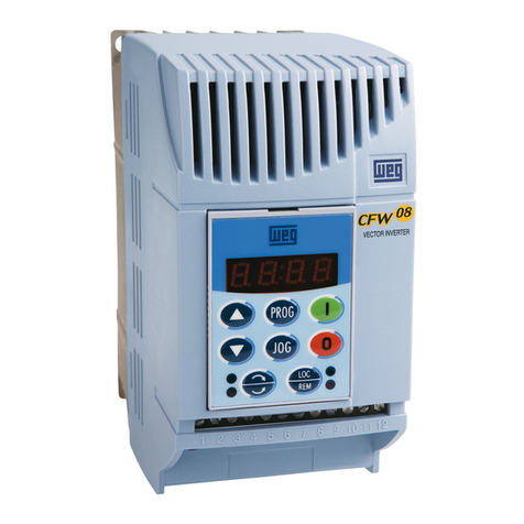 WEG CFW08 Vector inverter User manual WEG CFW08 Vector inverter User manual