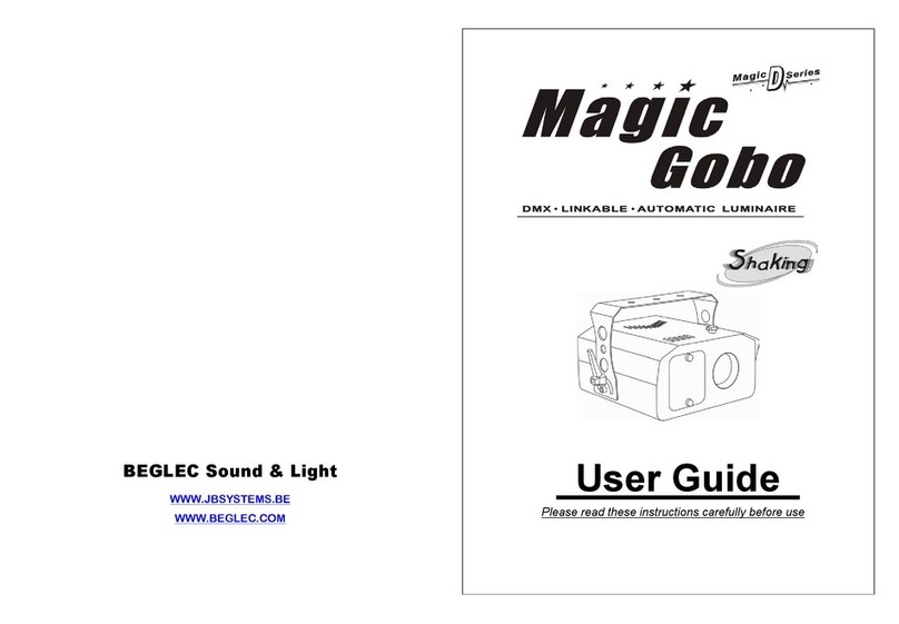 BEGLEC Magic Gobo User manual