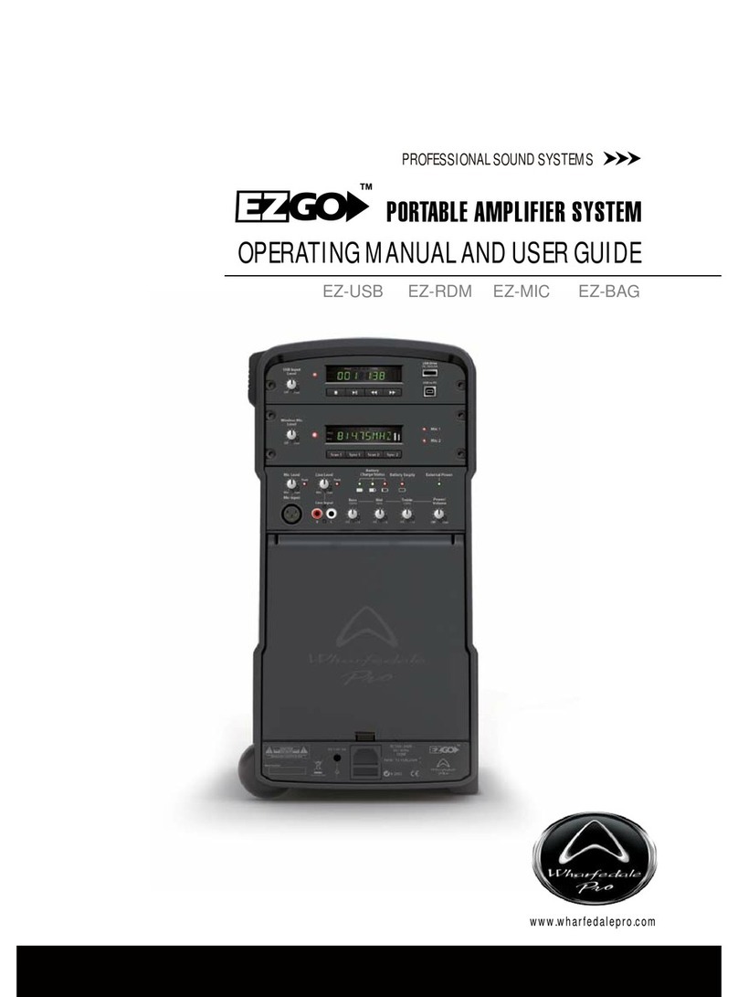 Ezgo EZ-RDM Operating manual and user guide
