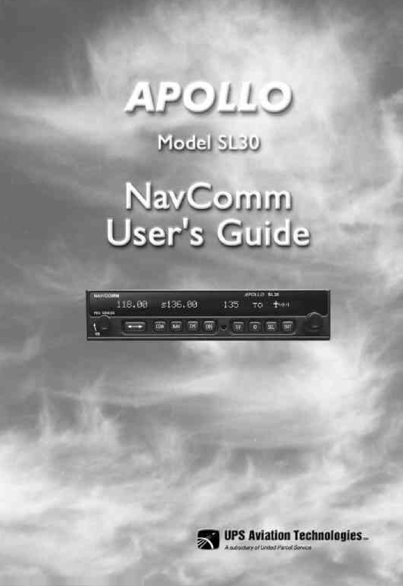Apollo NavComm SL30 User manual