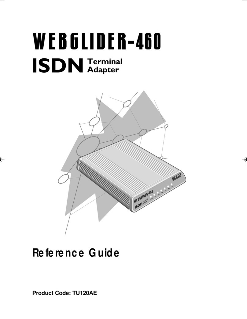 Boca Systems Webglider-460 reference guide