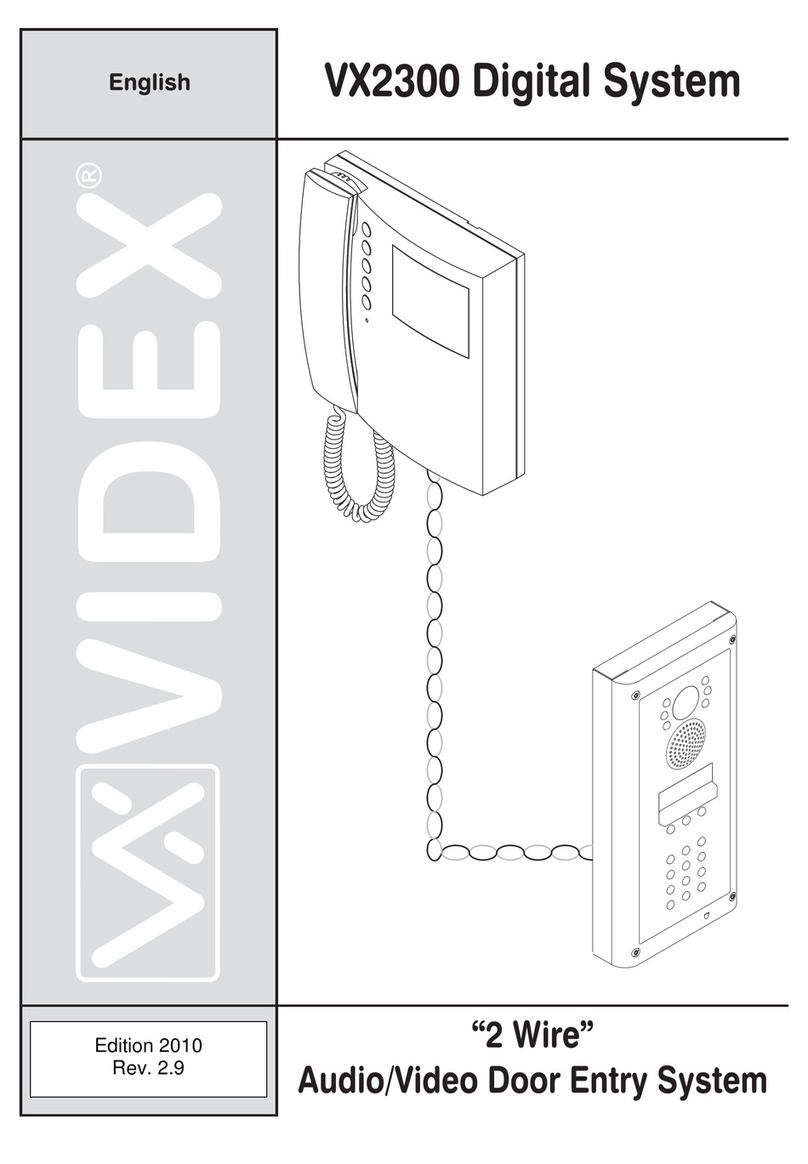 Videx VX2300 User manual