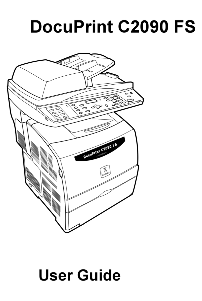 Fuji Xerox DocuPrint C2090 FS User manual Fuji Xerox DocuPrint C2090 FS User manual