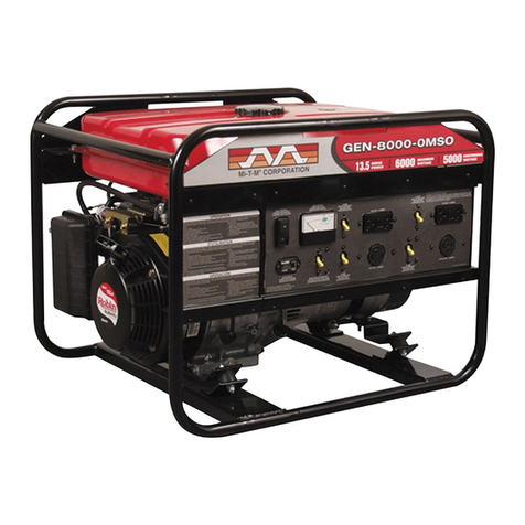 Mi-T-M GEN-6000-0MH0 Operator's manual