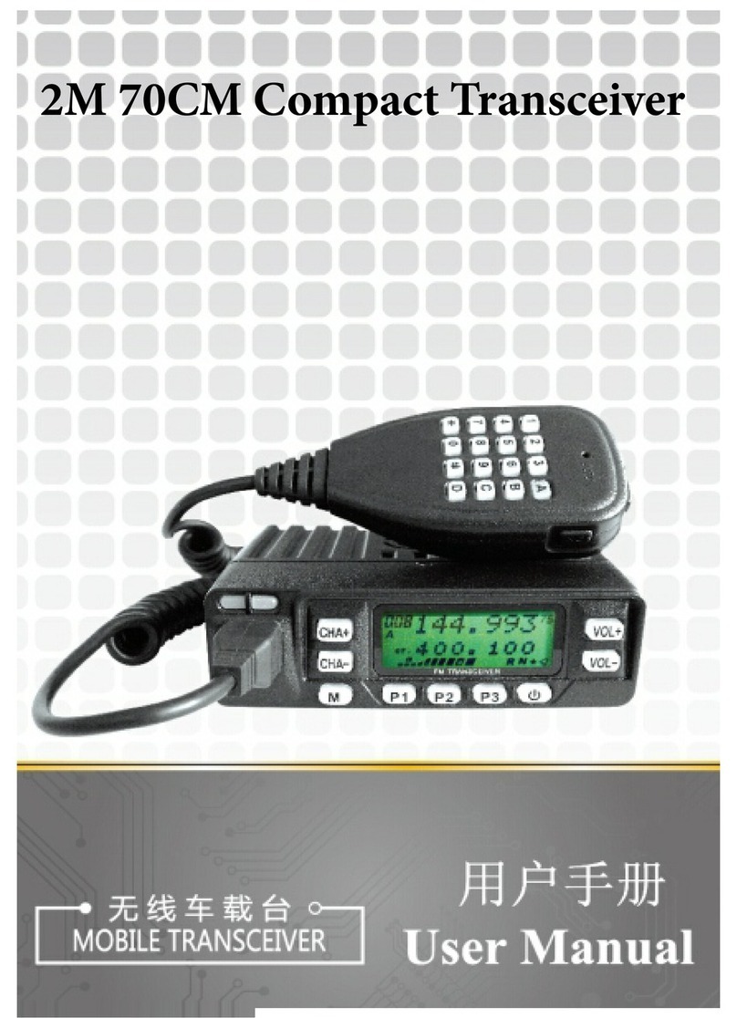 Quicksilver 2M 70CM User manual