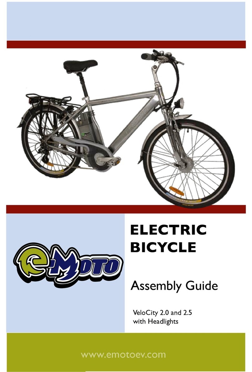 E-MOTO VeloCity 2.0 User manual