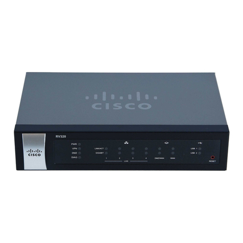 Cisco Small Business RV320 Instruction Manual